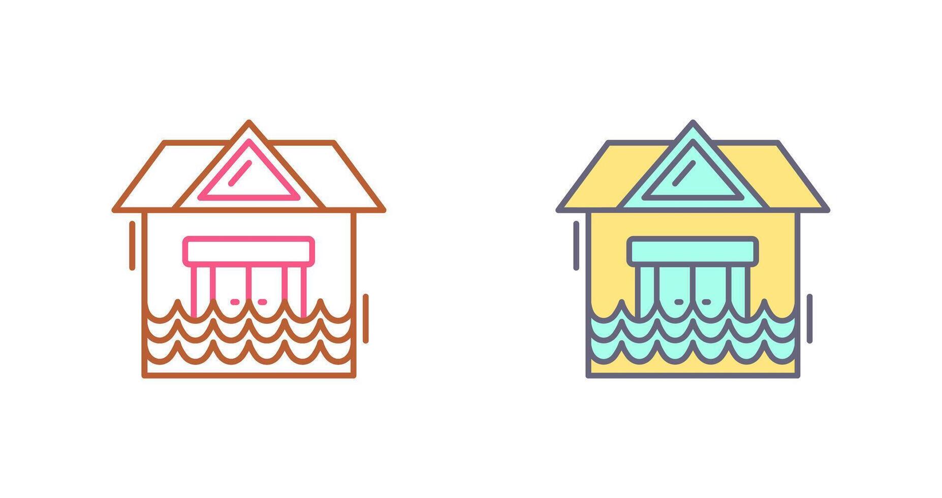 Natural Disaster Icon Design vector