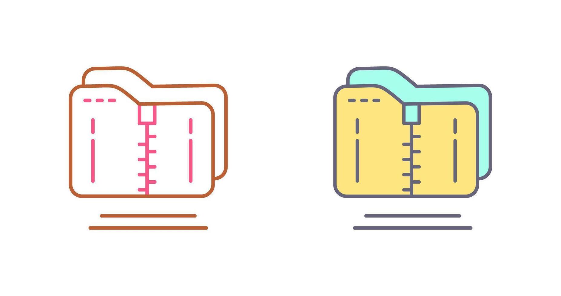 Compressed Icon Design vector