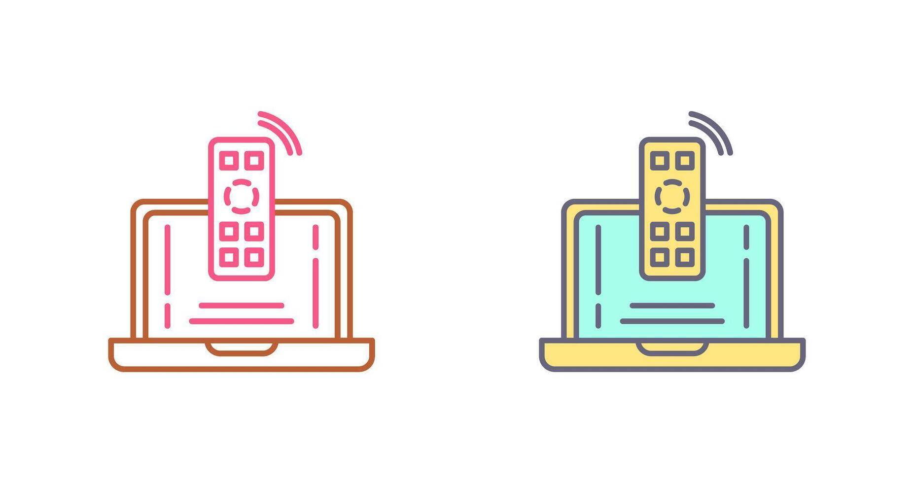 Remote Icon Design vector