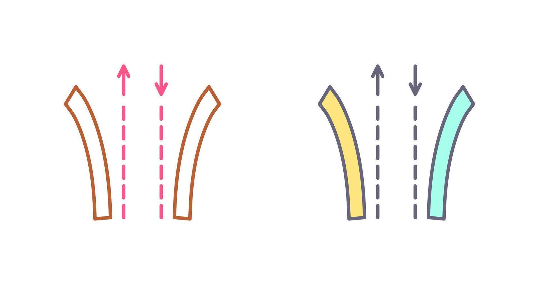 Way Icon Design vector