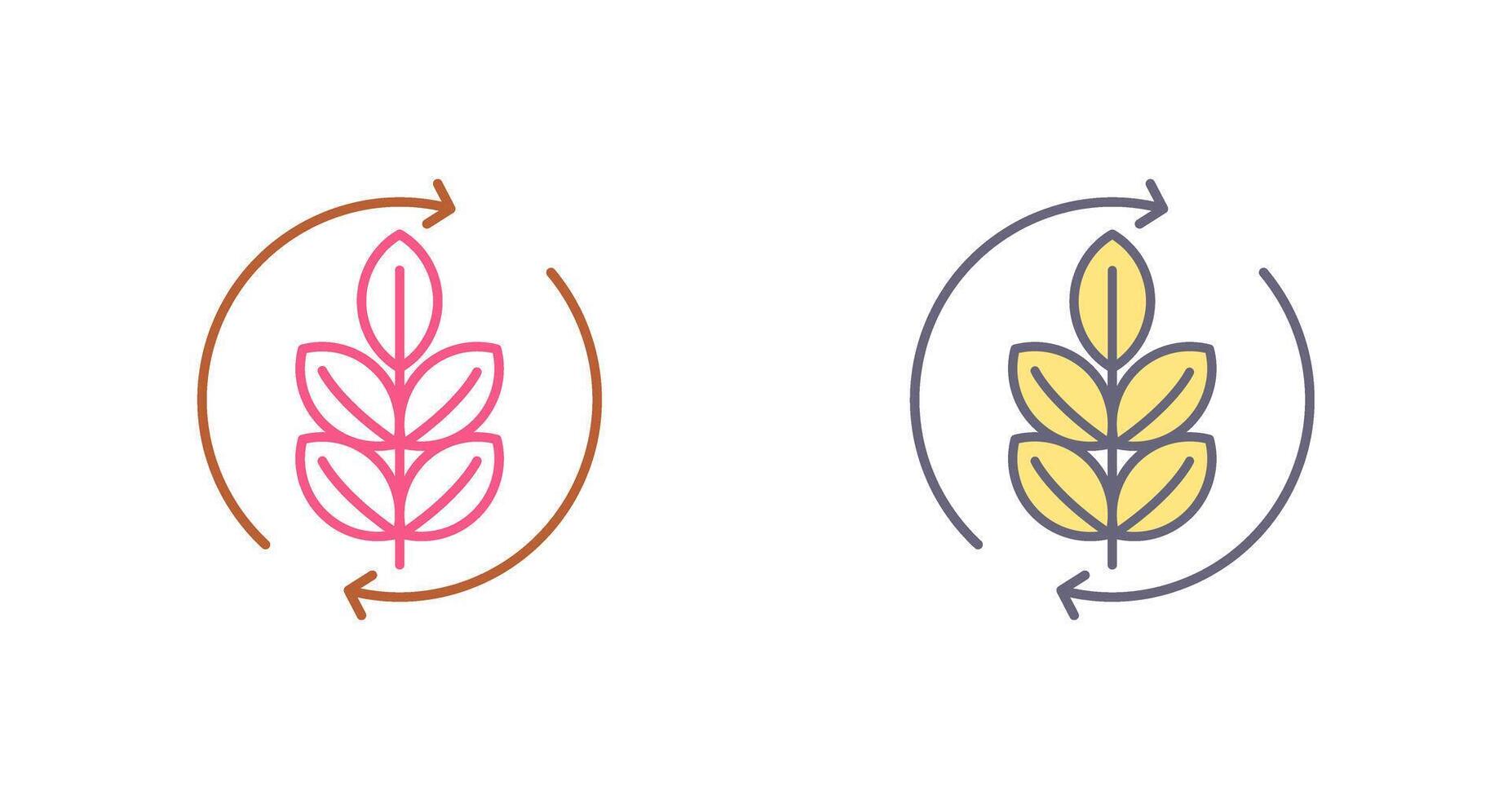 Agronomy Icon Design vector