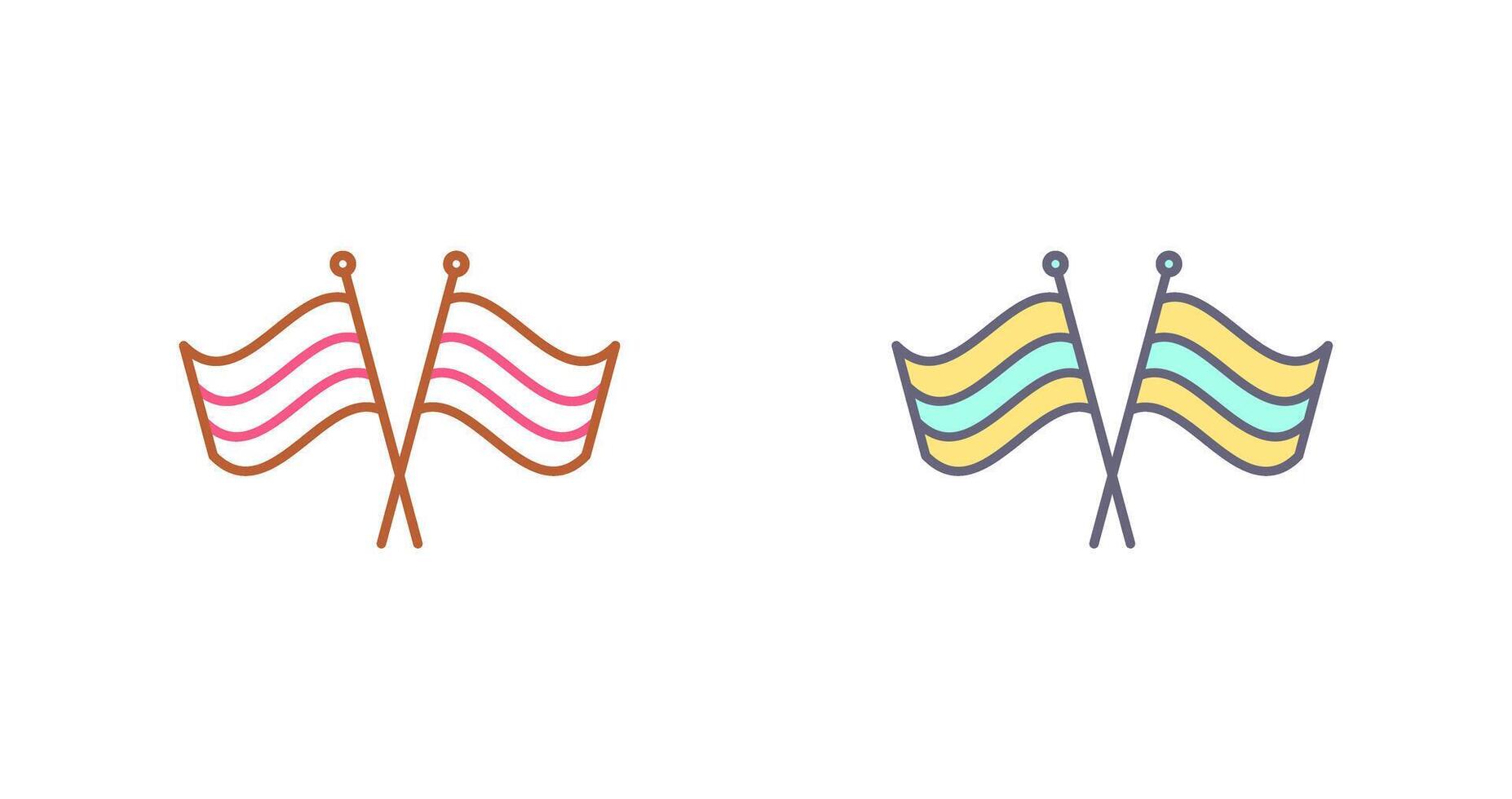 Flag Icon Design vector