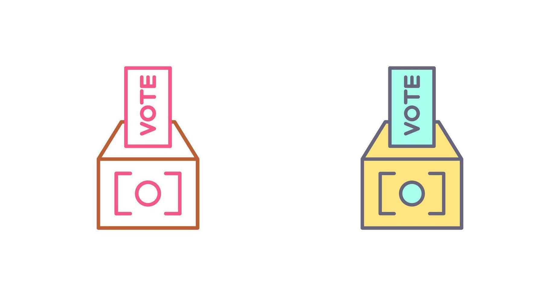 Vote Icon Design vector