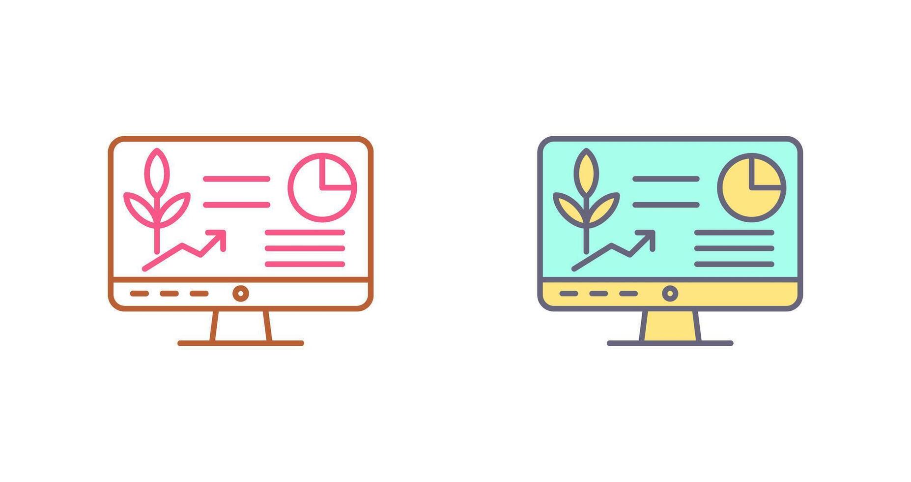 Computer Icon Design vector