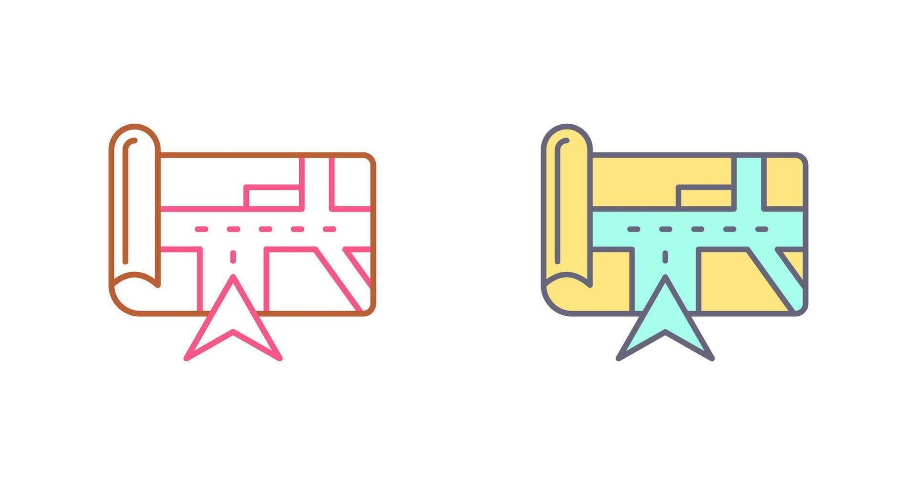 Navigation Icon Design vector