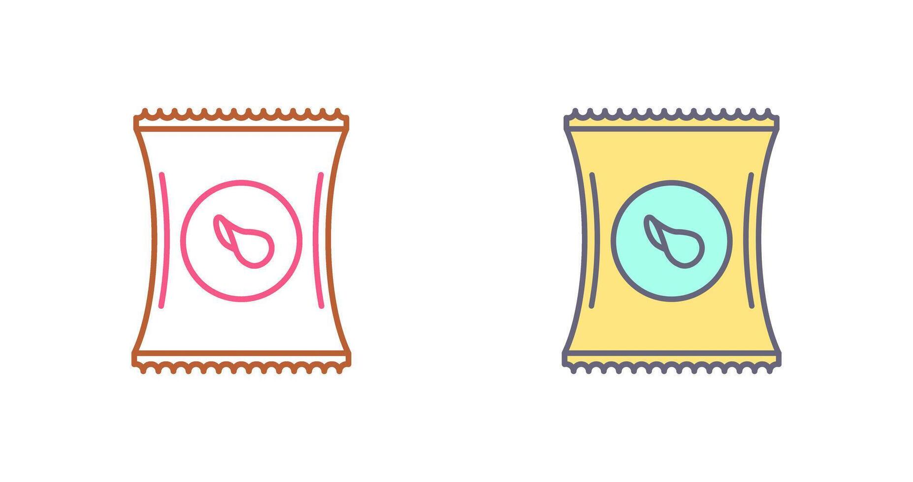 Chips Icon Design vector