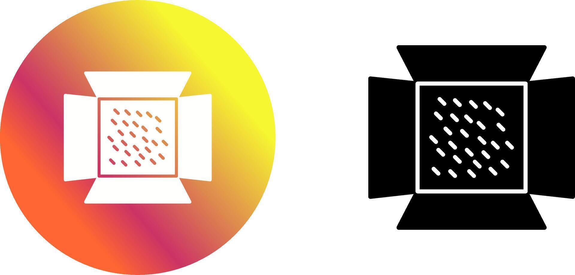 Unique Lights Icon Design vector