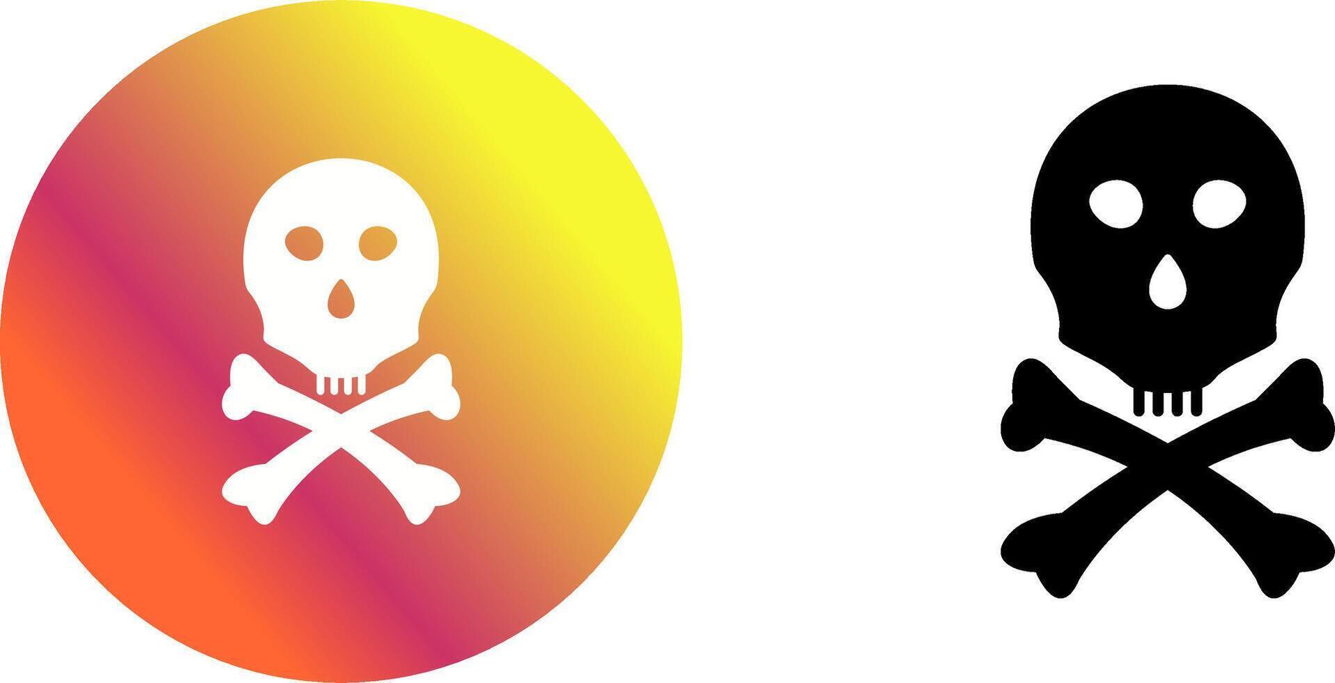 Death Sign Icon Design vector