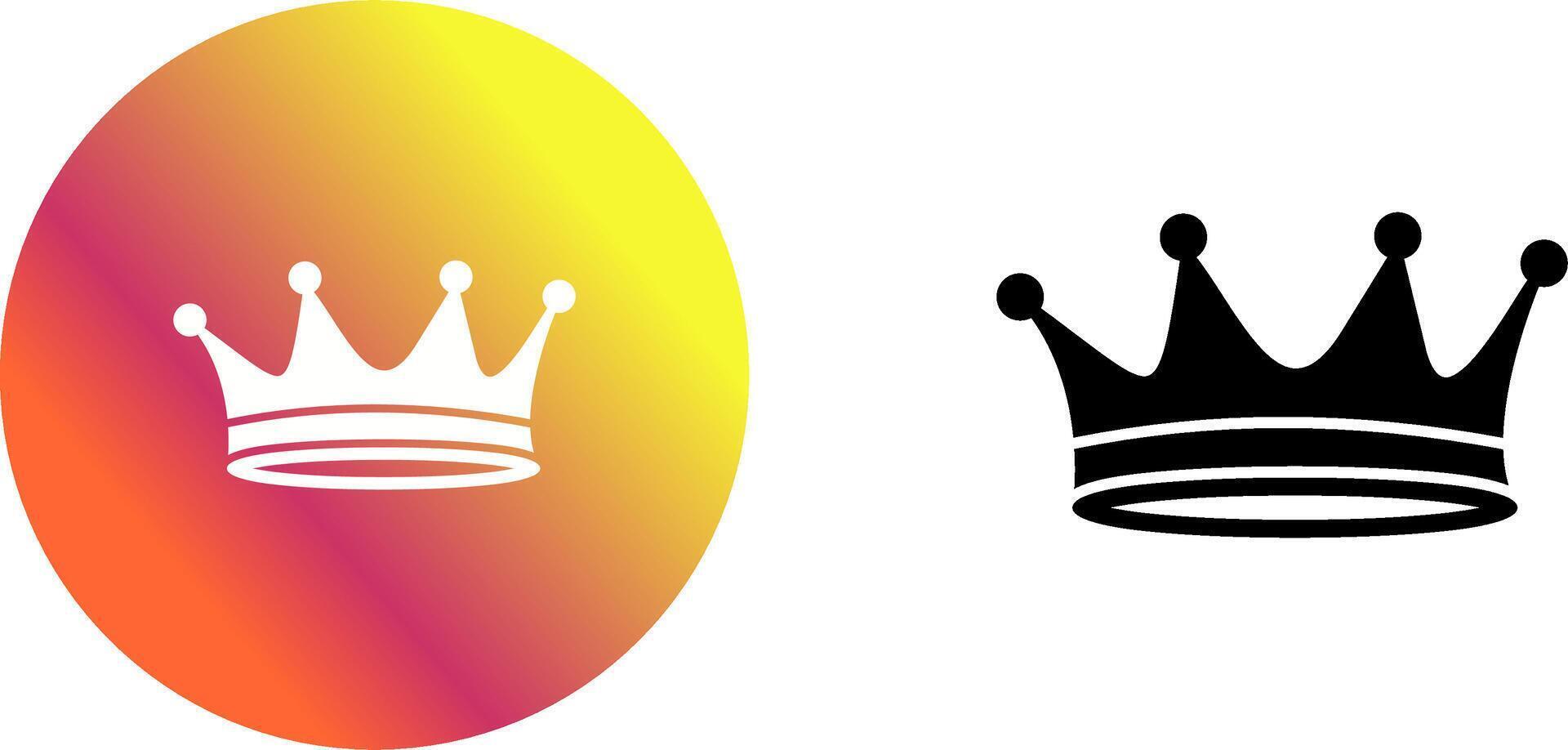 King Crown Icon Design vector