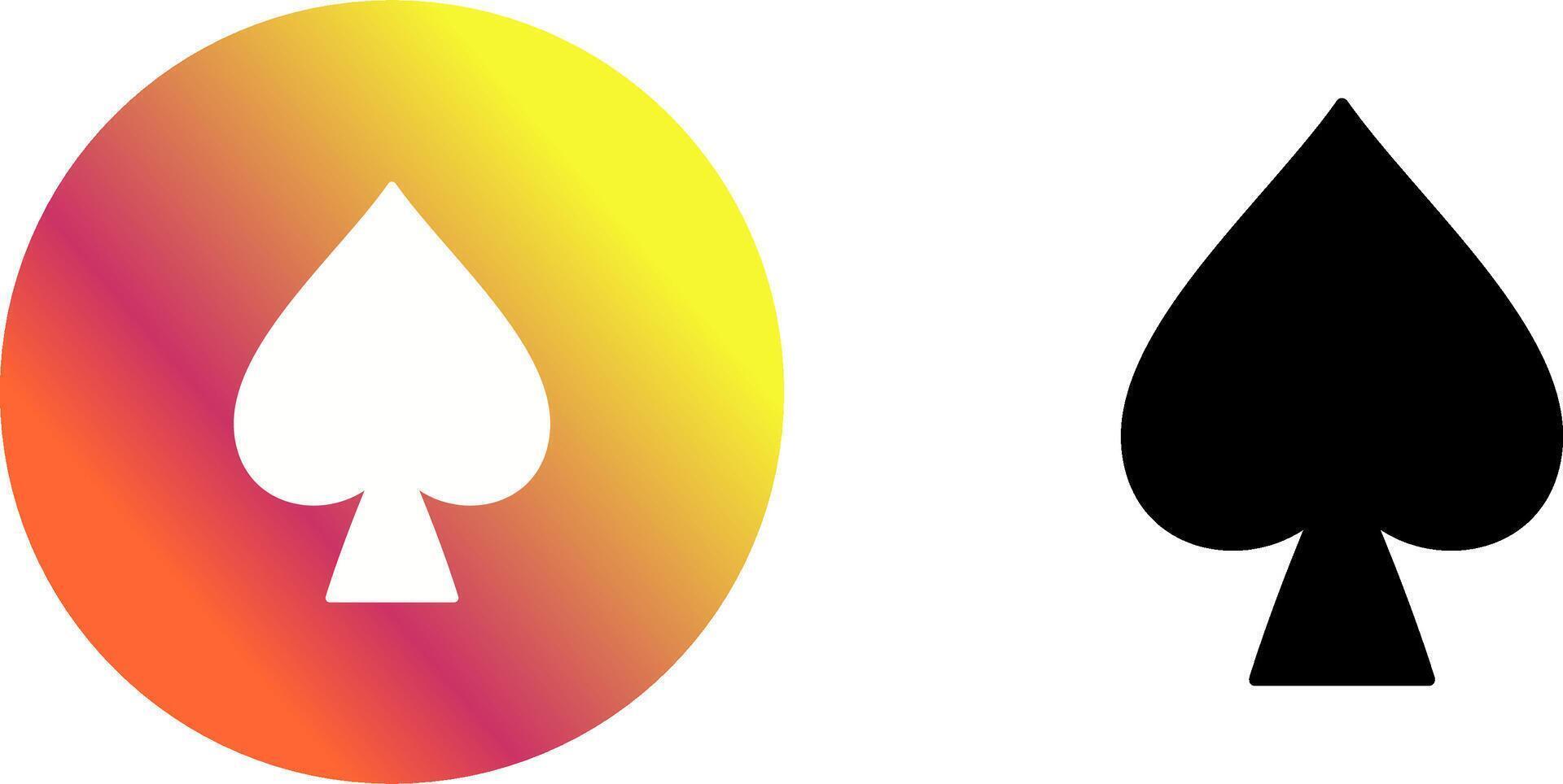 Spade Icon Design vector