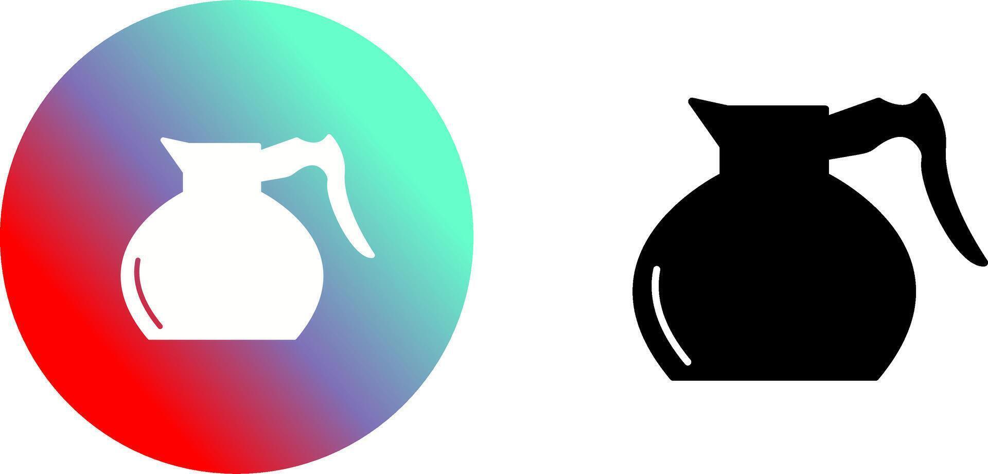 Coffee Pot Icon Design vector