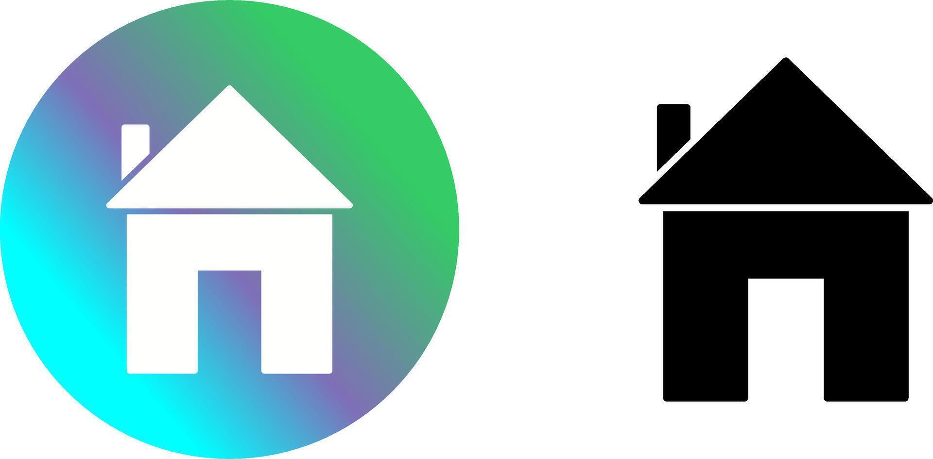 Unique Homepage Icon Design vector