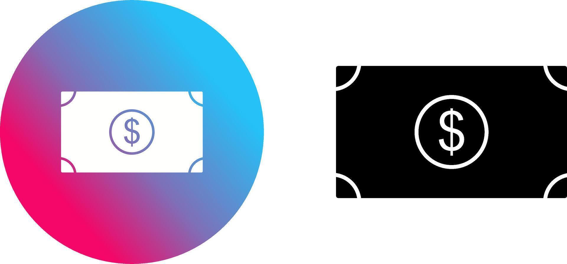 Unique Dollar Icon Design vector