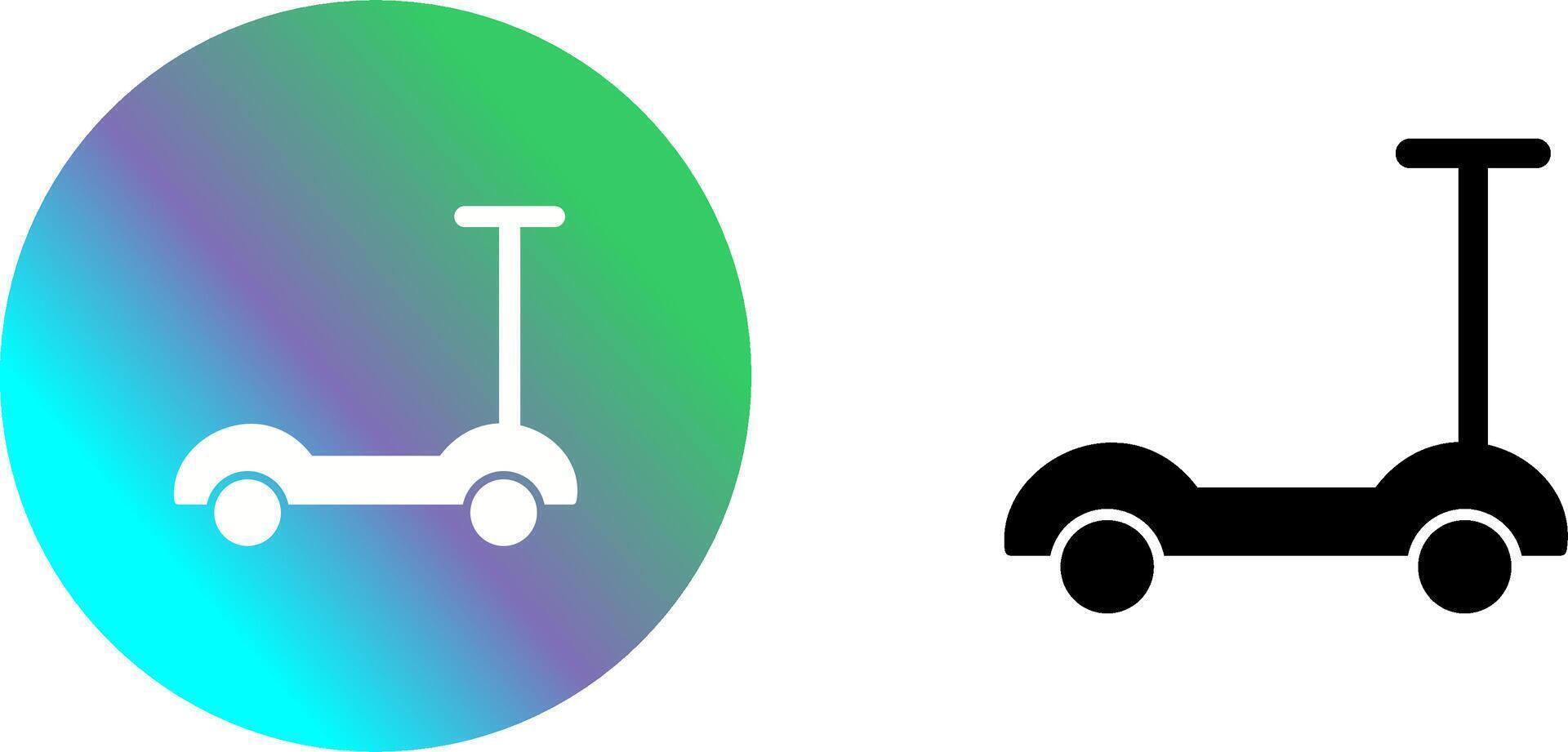 Scootie Icon Design vector