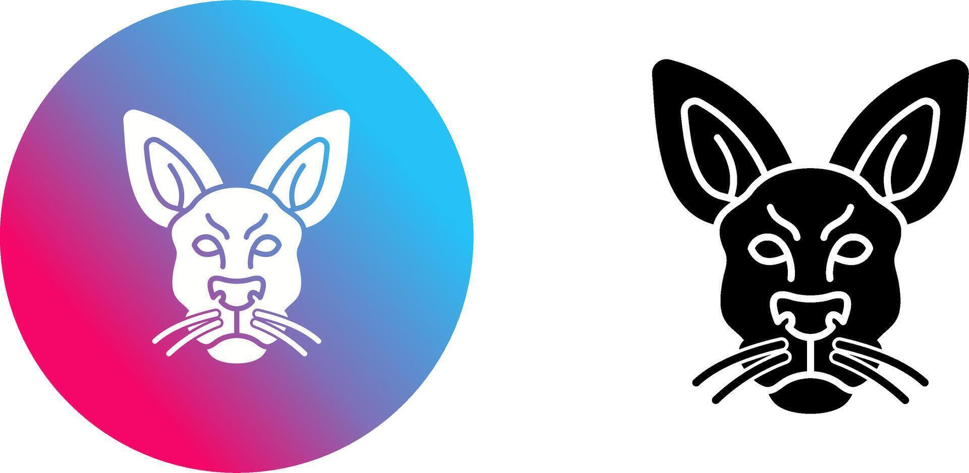Kangaroo Icon Design vector