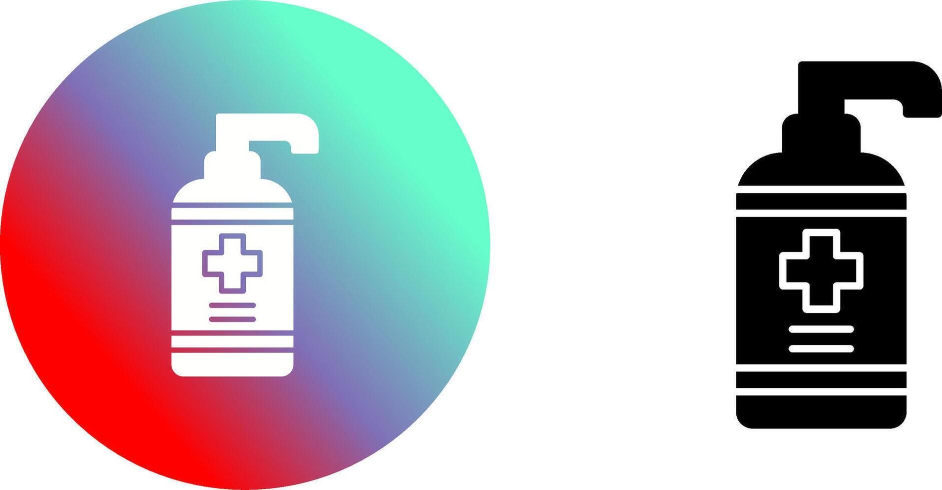 Antiseptic Icon Design vector