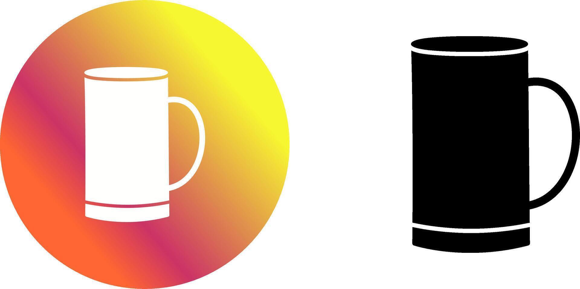 Beer Mug Icon Design vector
