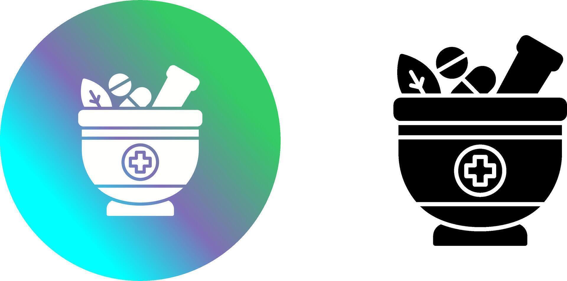 Herb Icon Design vector
