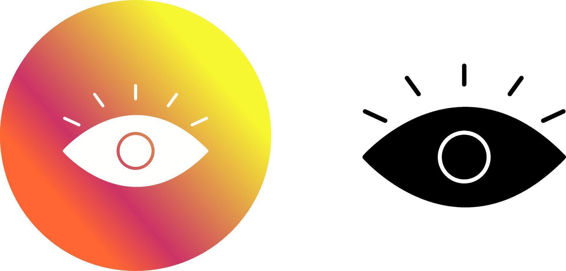 Eye Icon Design vector