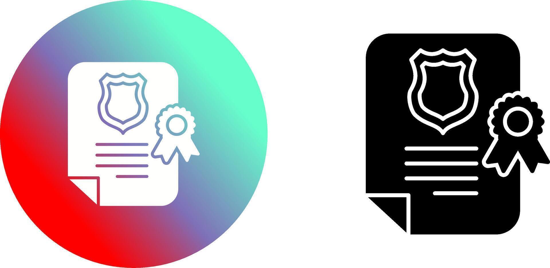 Document Icon Design vector