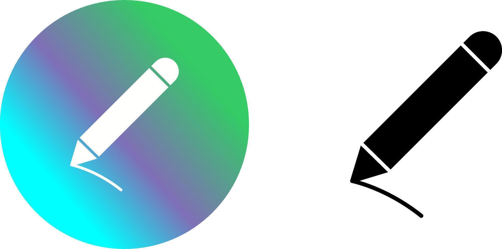 Pencil Icon Design vector