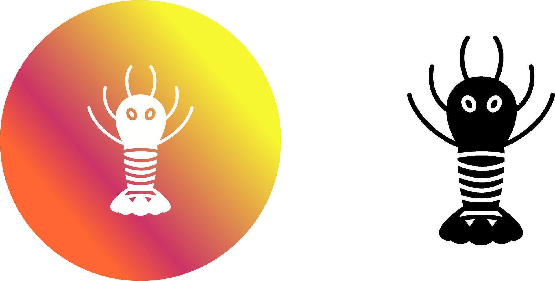 Lobster Icon Design vector