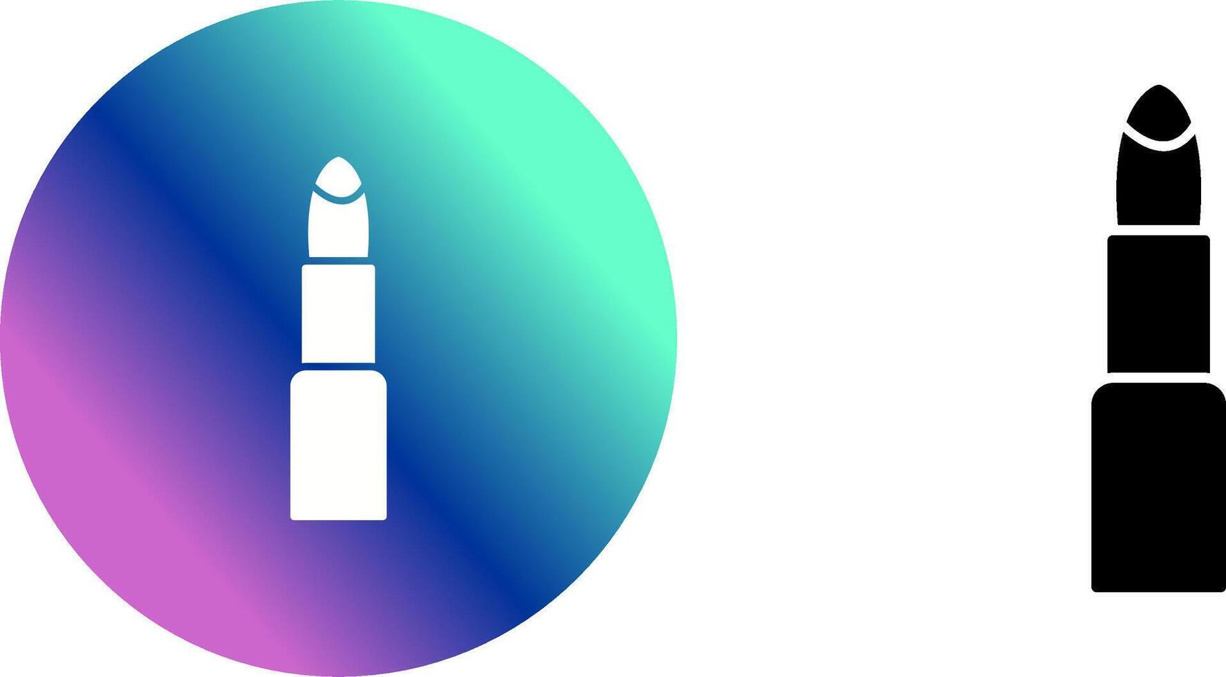 Lipstick Icon Design vector