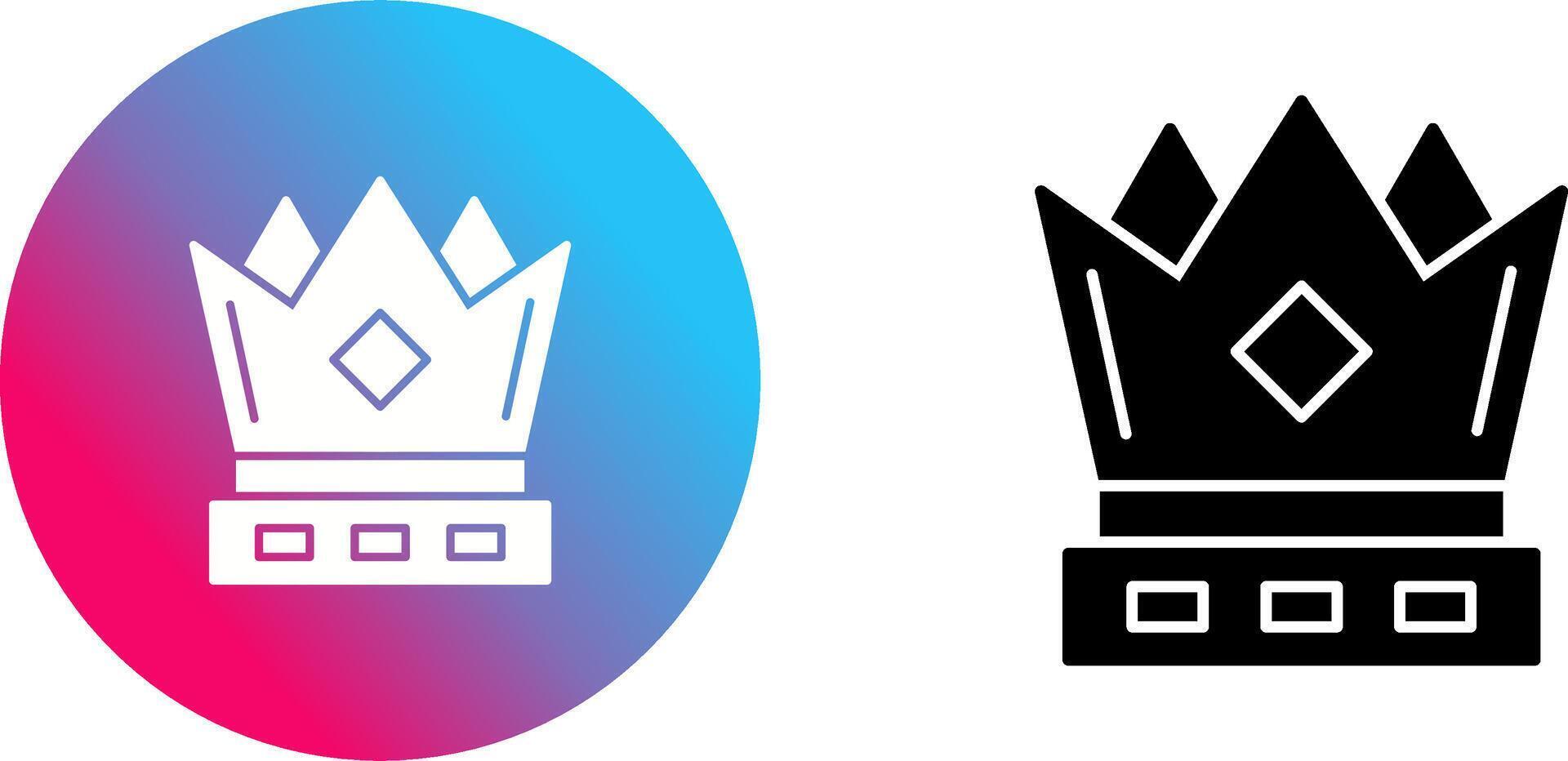 Crown Icon Design vector