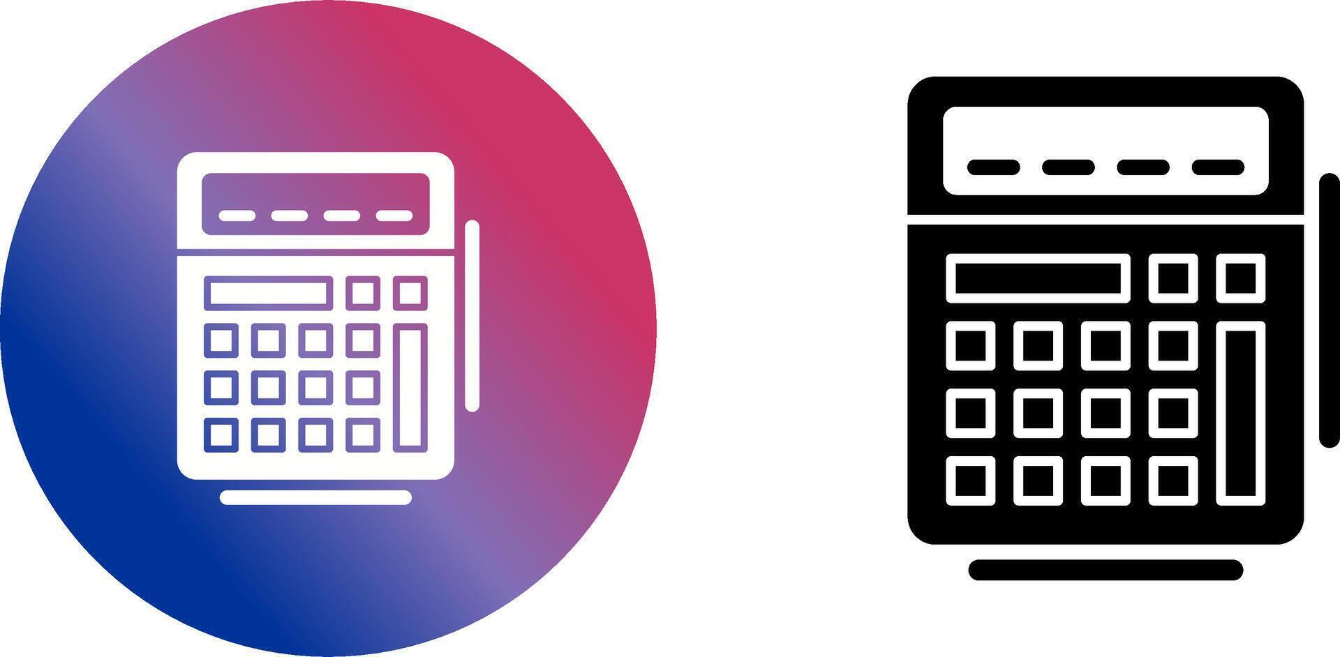 Calculator Icon Design vector