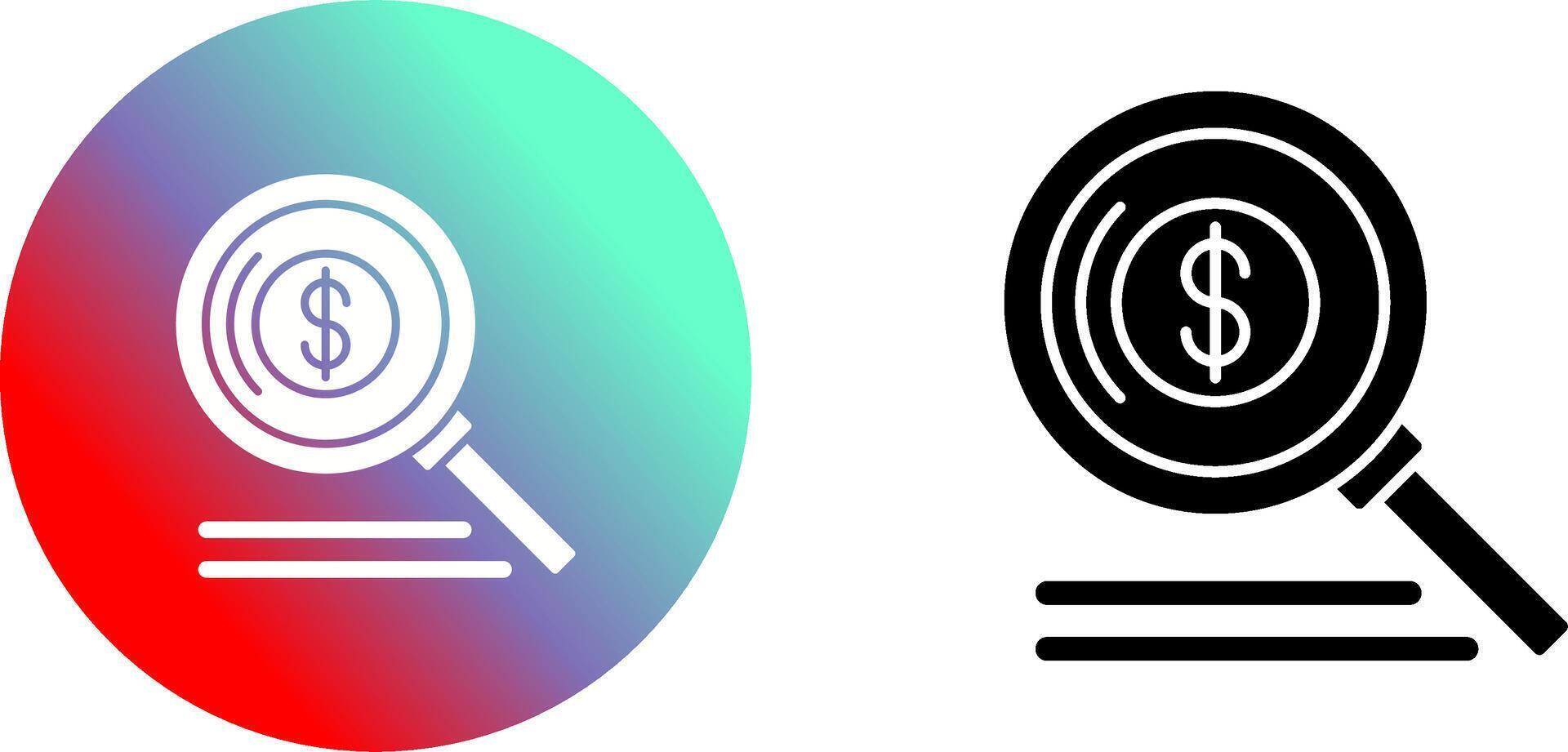 Search Icon Design vector