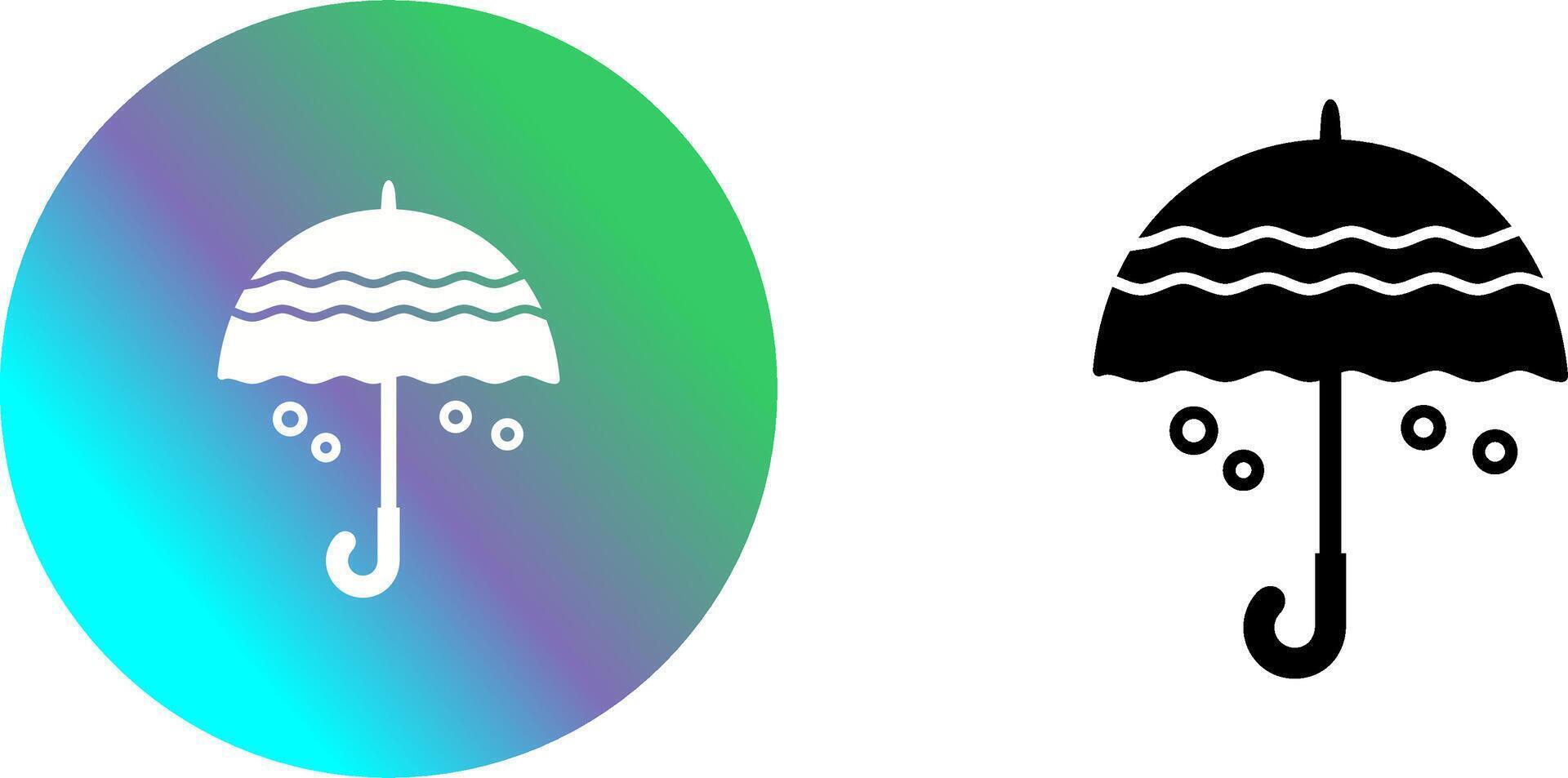 Umbrella Icon Design vector