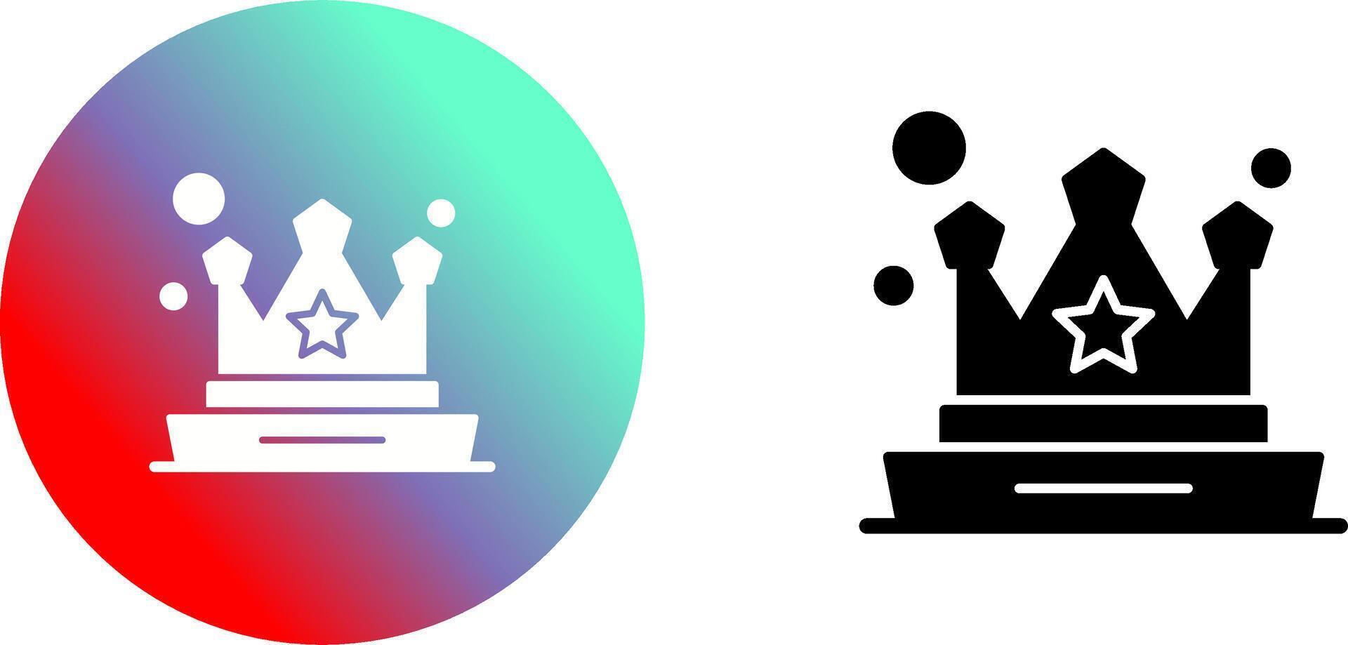 Crown Icon Design vector