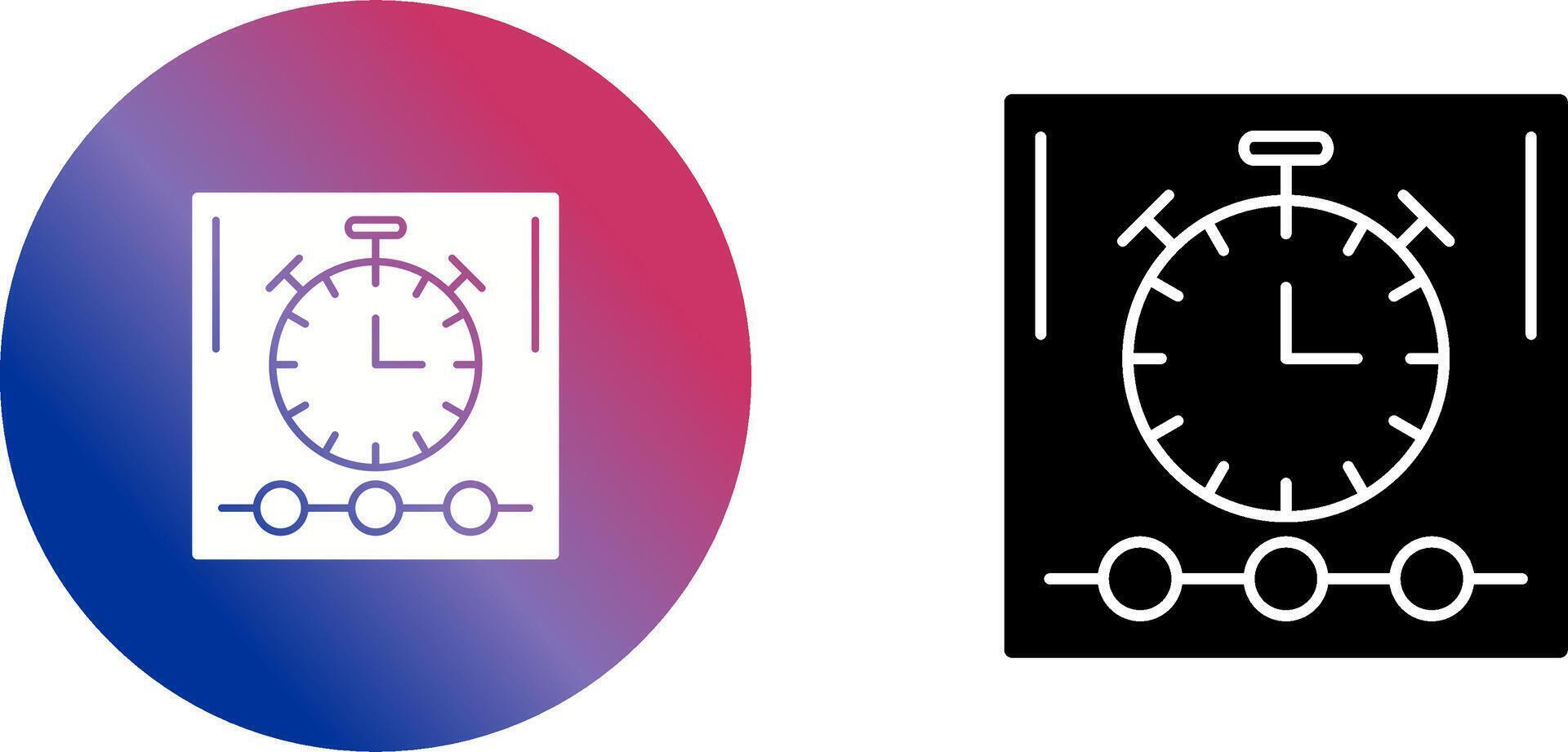 Time Icon Design vector