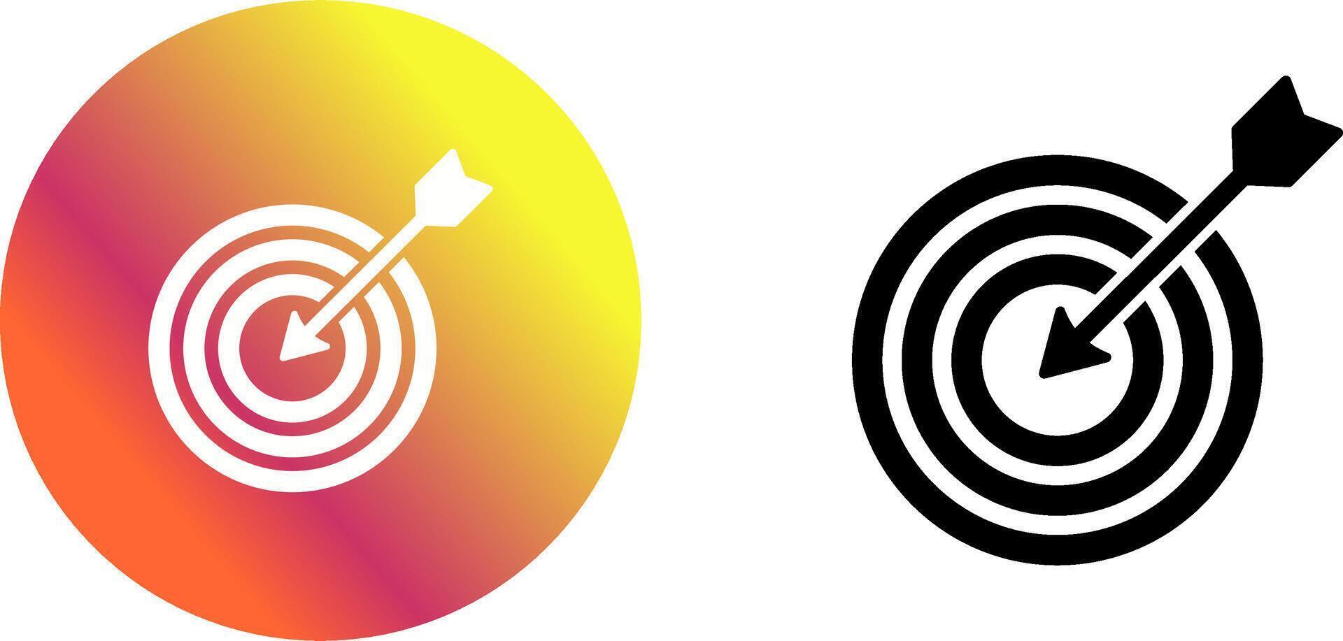Goal Icon Design vector