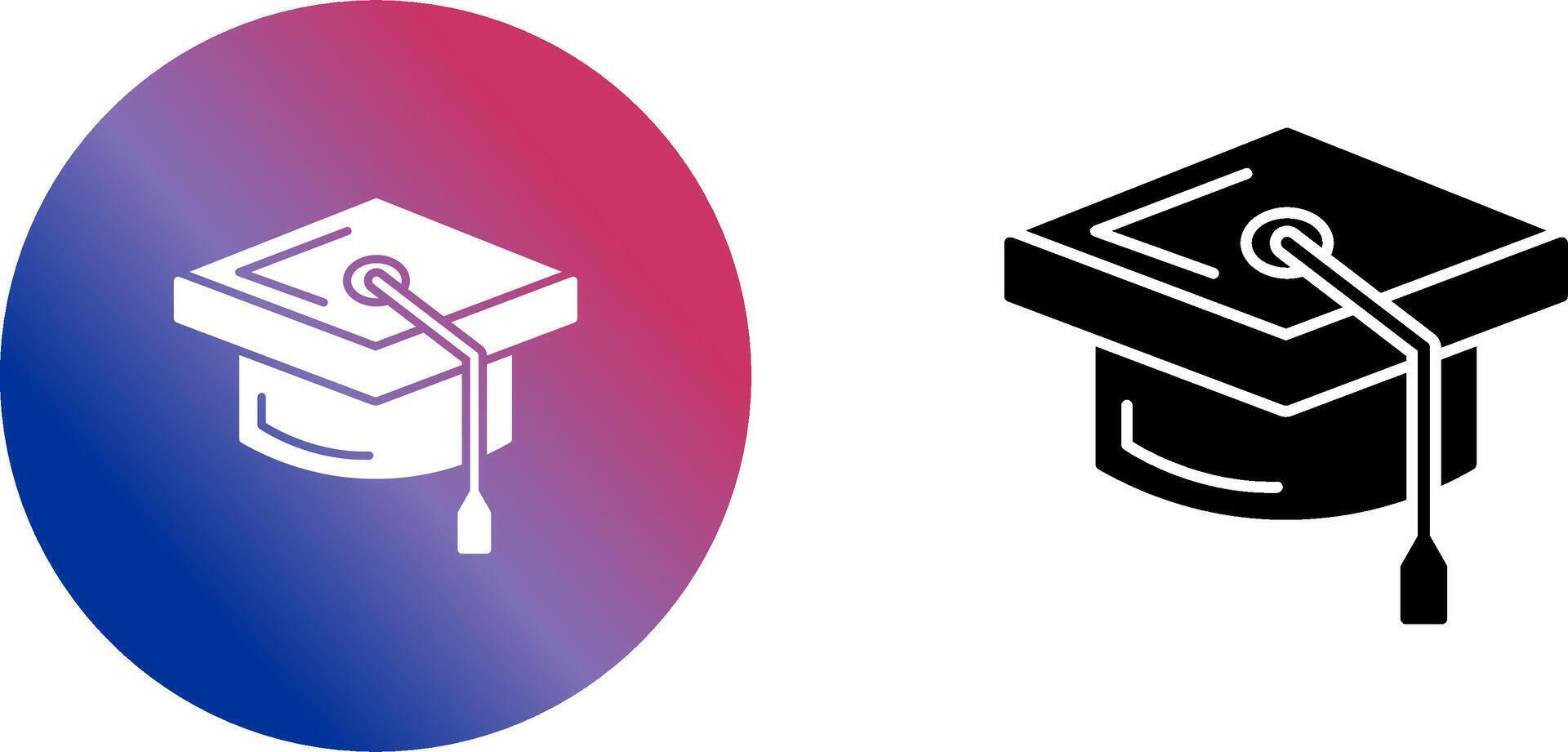 Cap Icon Design vector