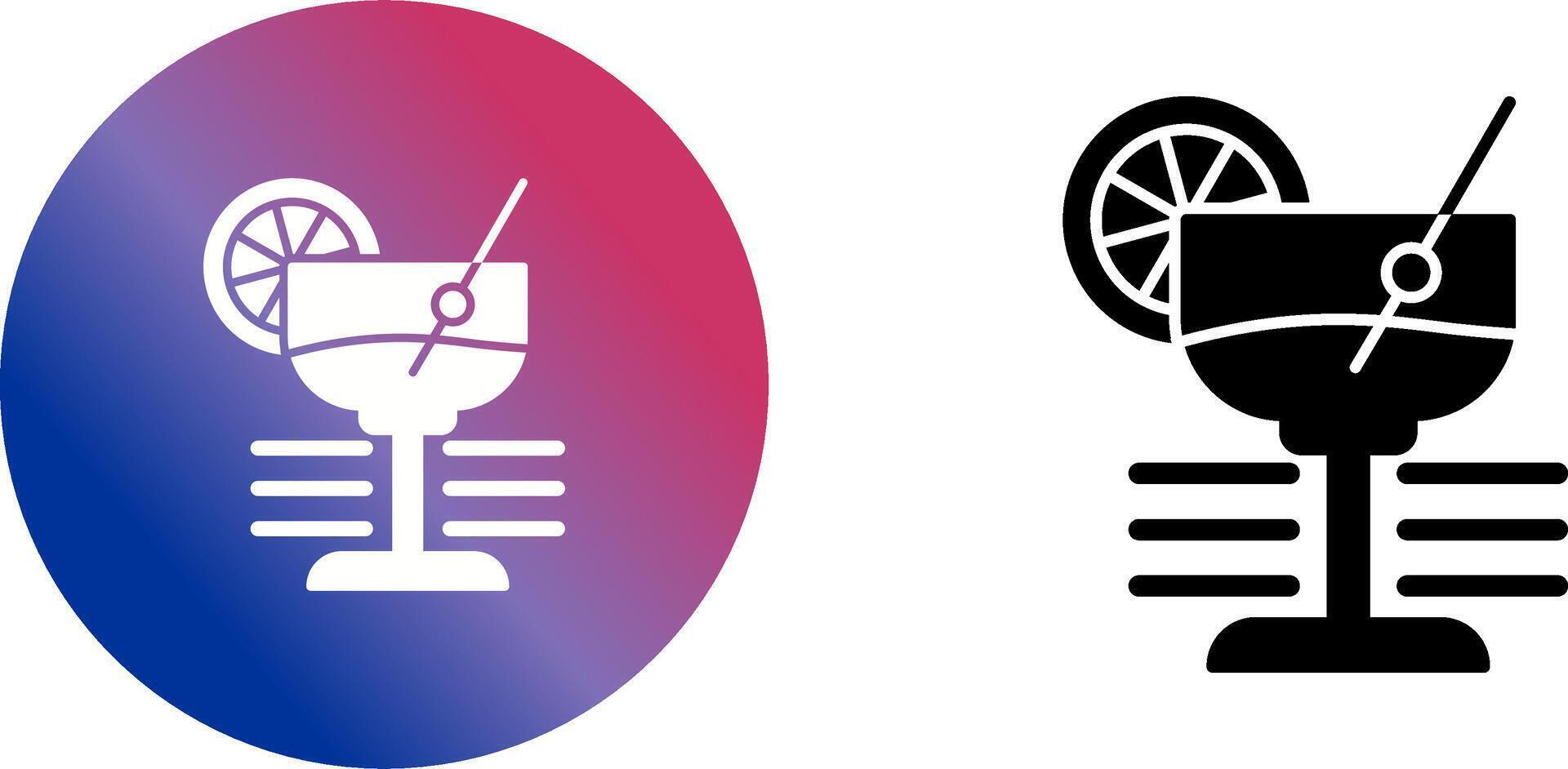 Martini Icon Design vector