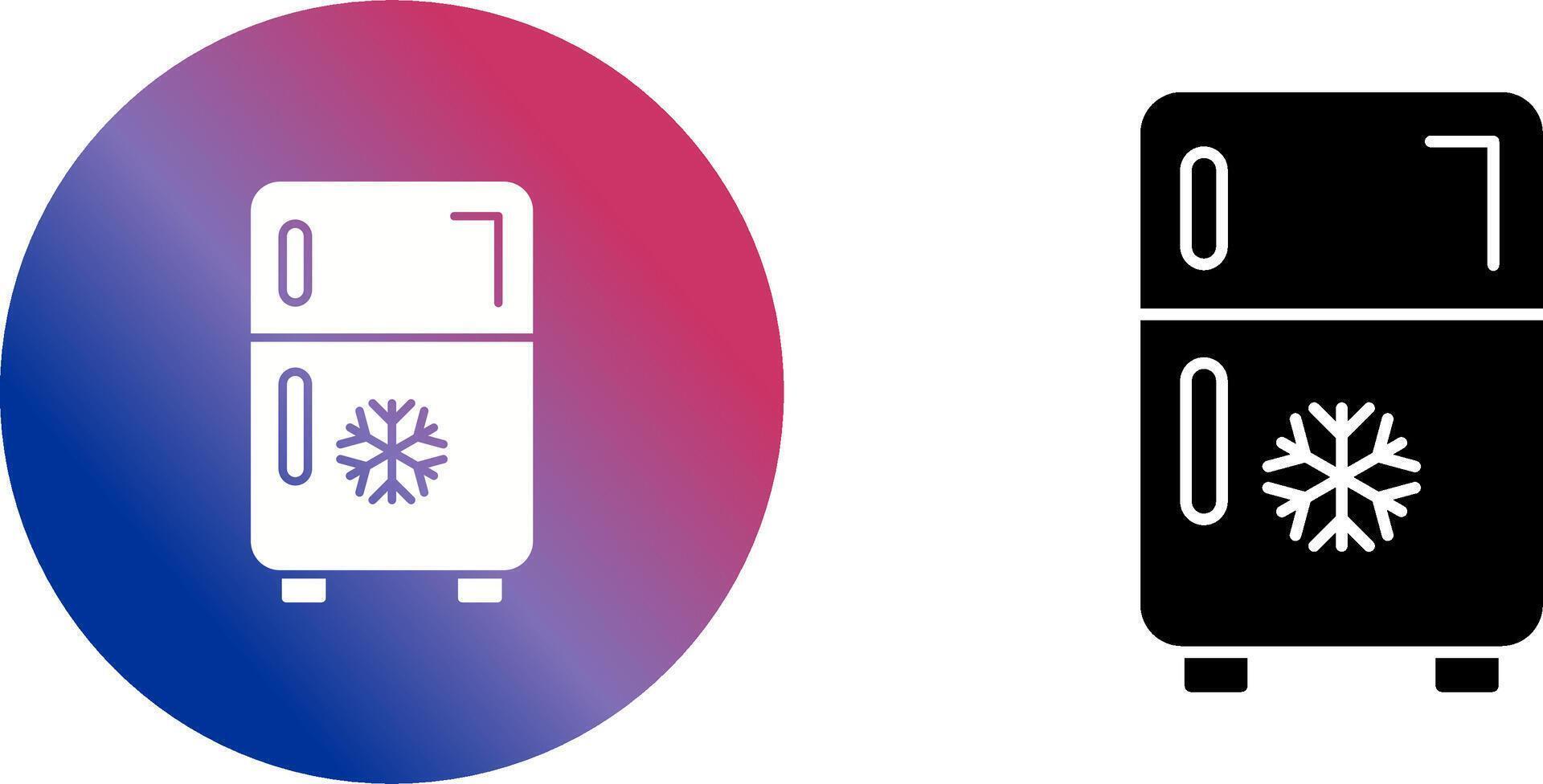 Fridge Icon Design vector