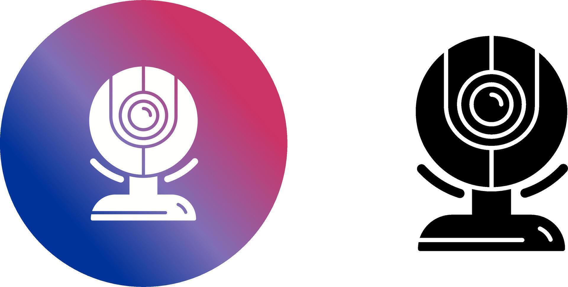 Web Cam Icon Design vector