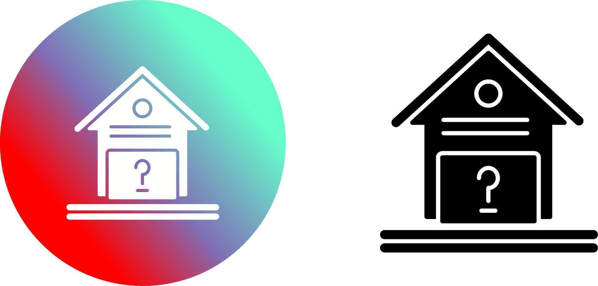 Unknown Icon Design vector