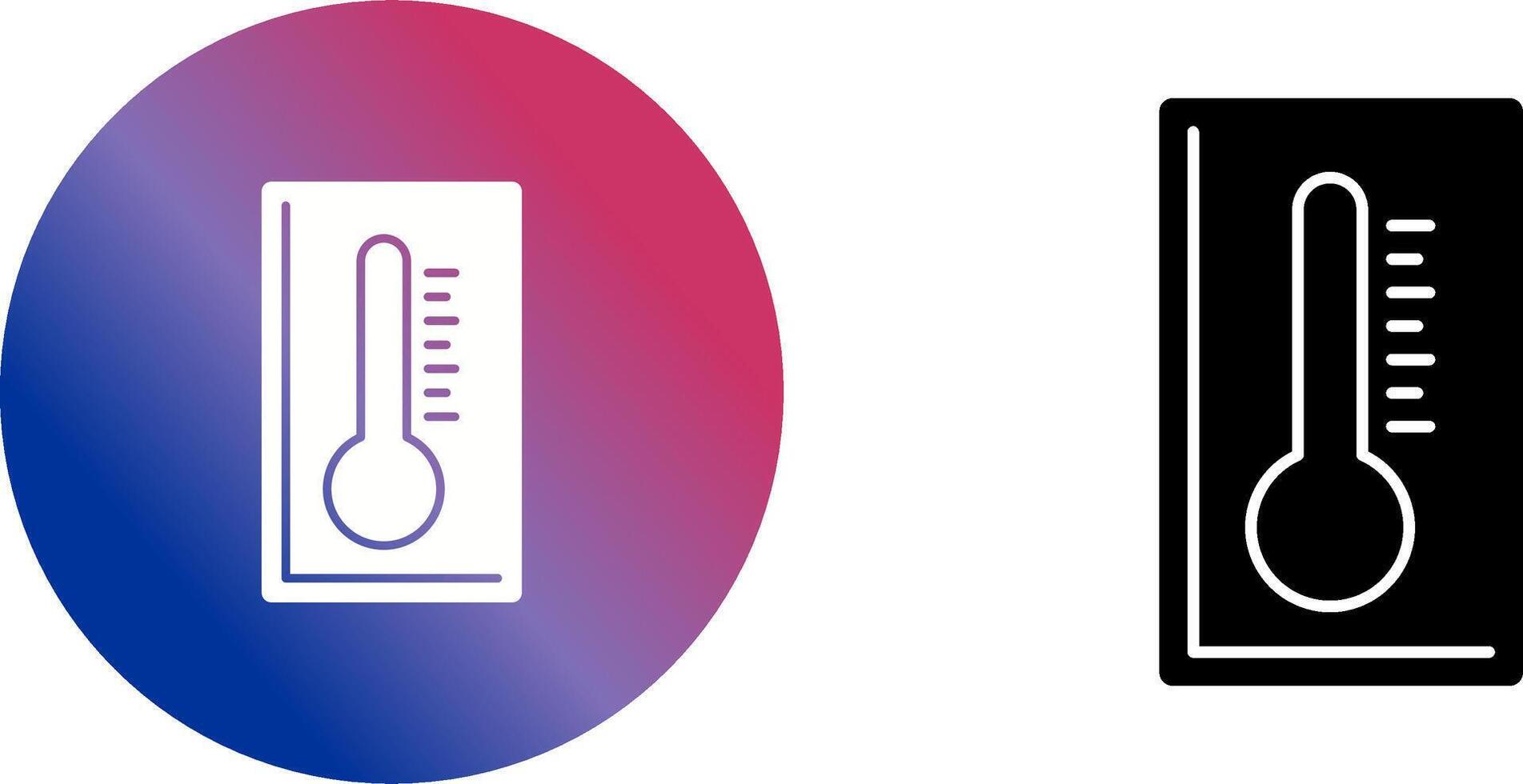 Thermometer Icon Design vector