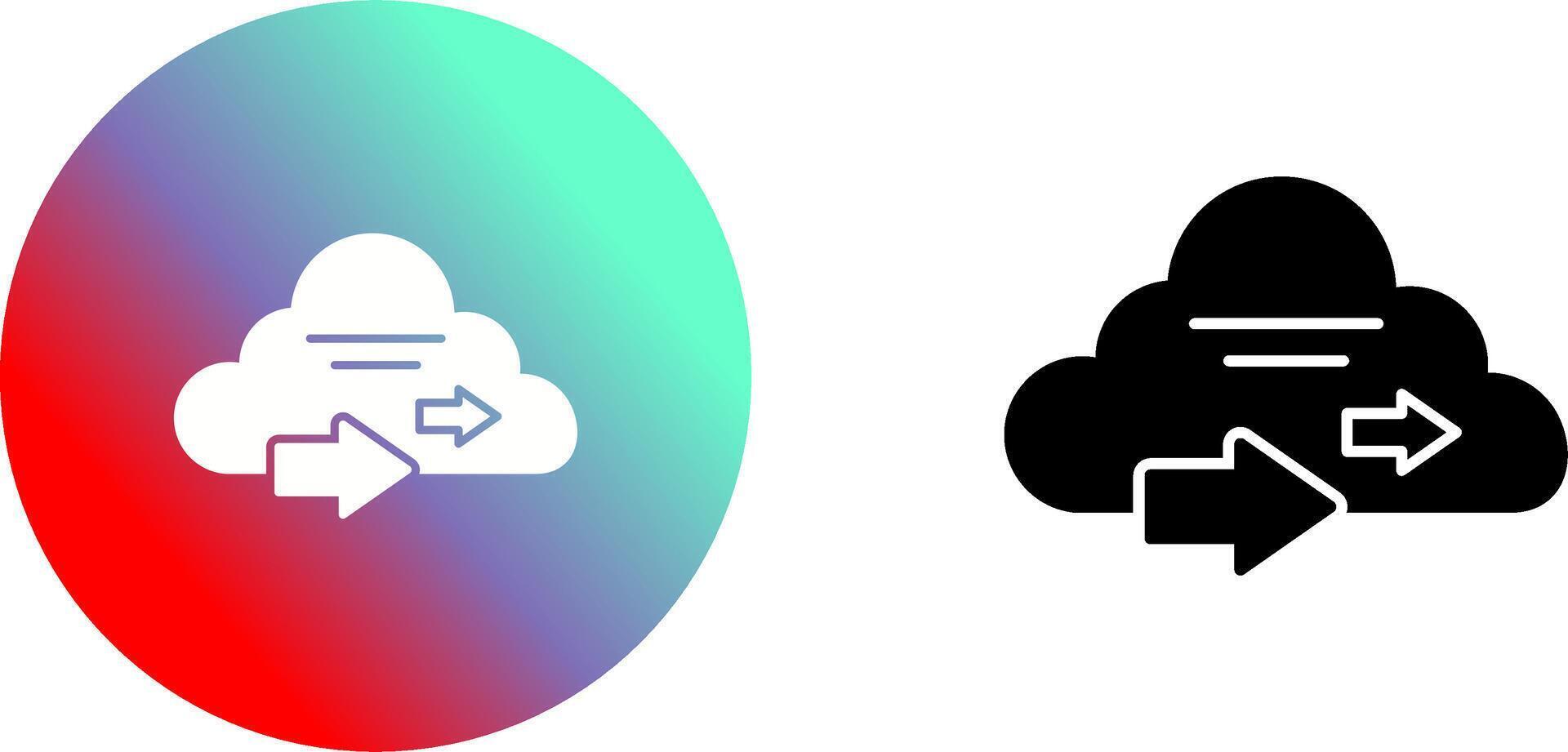 Cloud Computing Icon Design 45512636 Vector Art at Vecteezy
