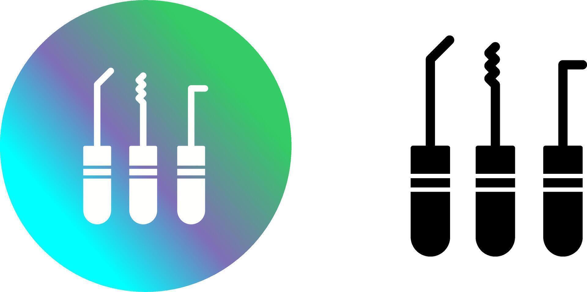 Lockpick Icon Design vector