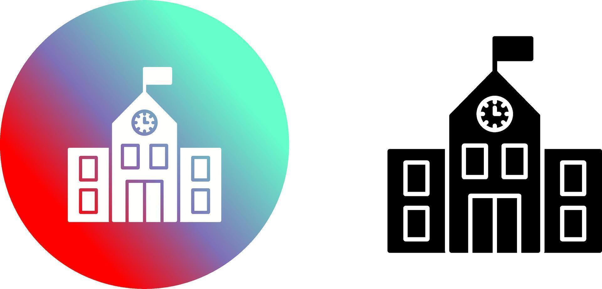 School Icon Design vector