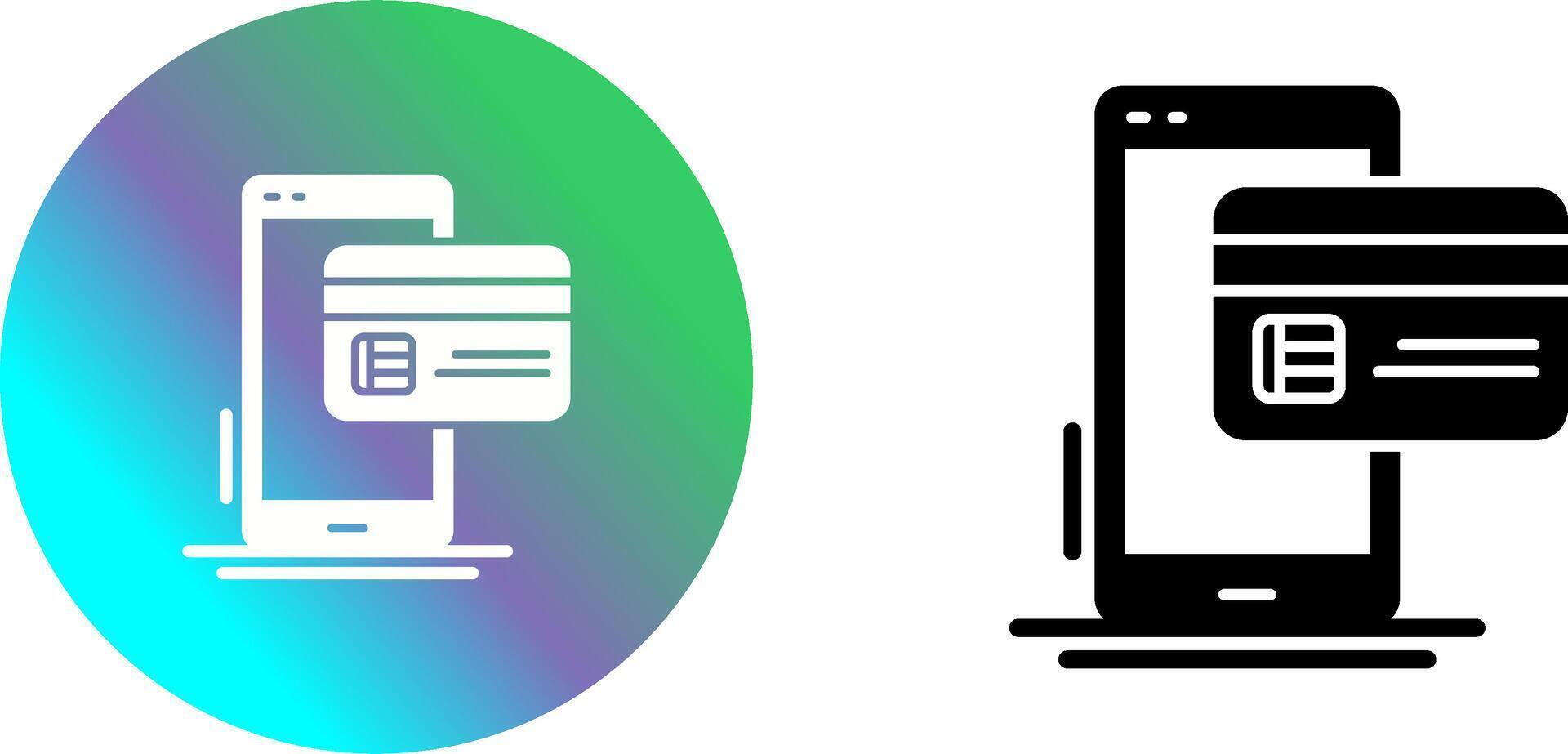 Cashless Payment Icon Design vector