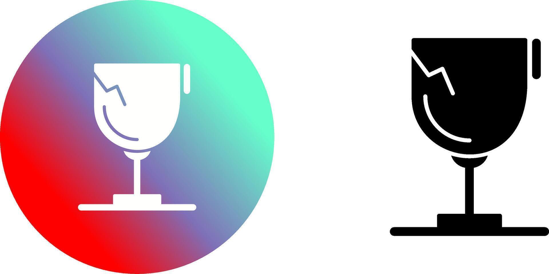 Glass Icon Design vector