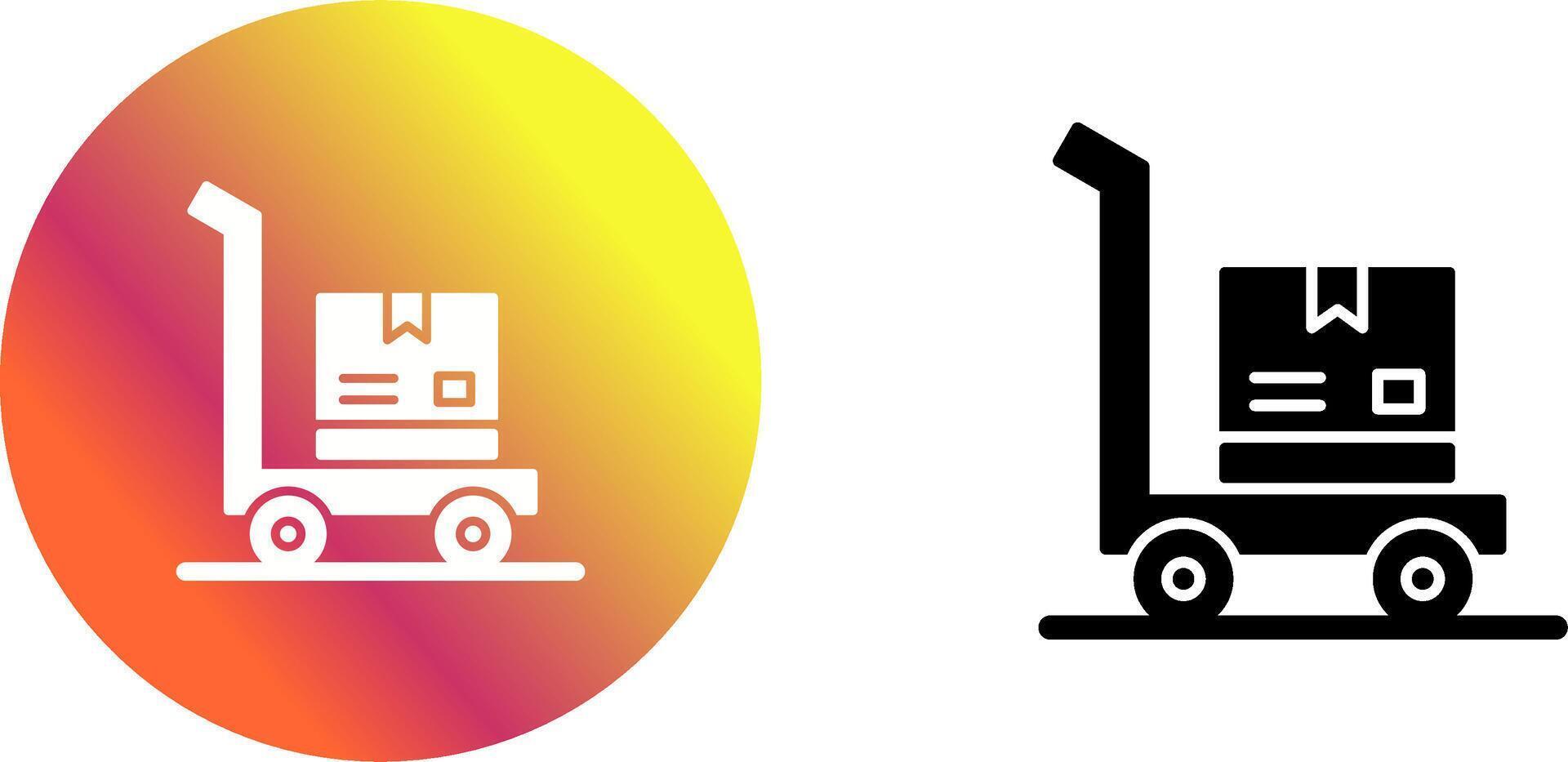 Trolly Icon Design vector