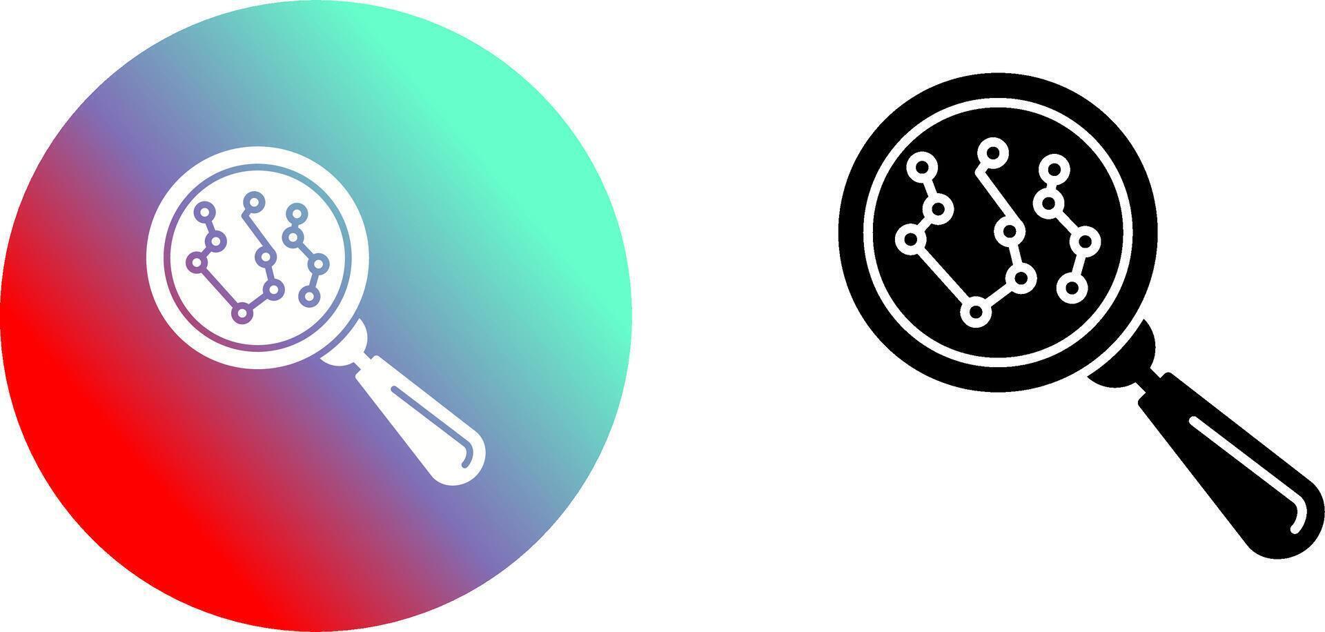 Research Icon Design vector