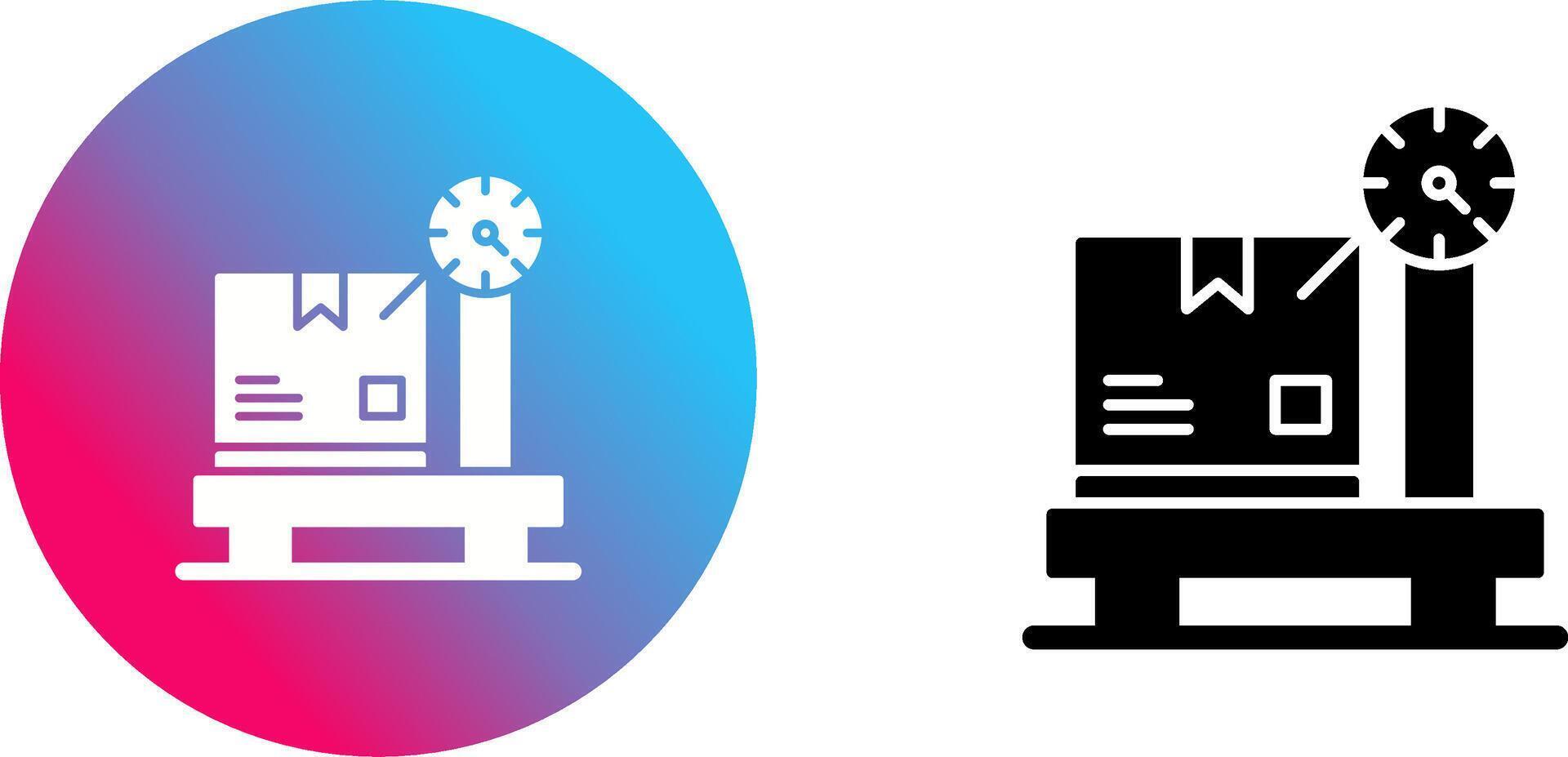 Weight Icon Design vector