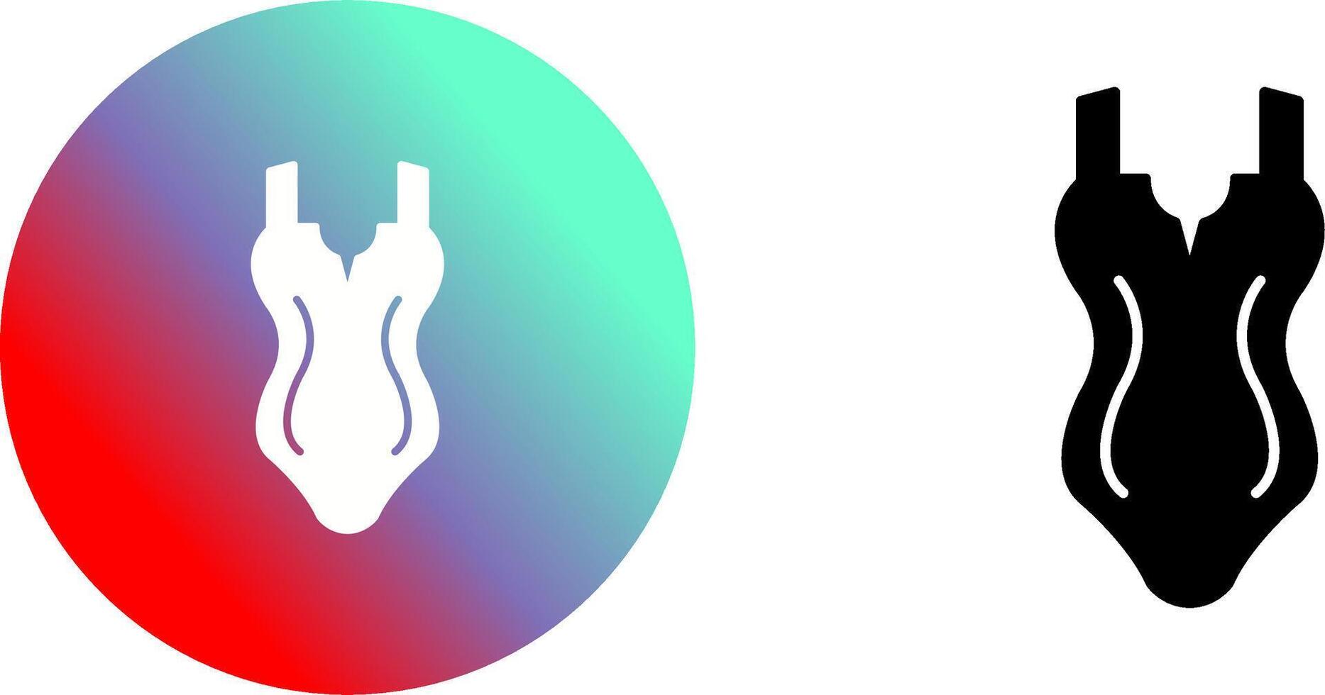 Swim Suit Icon Design vector