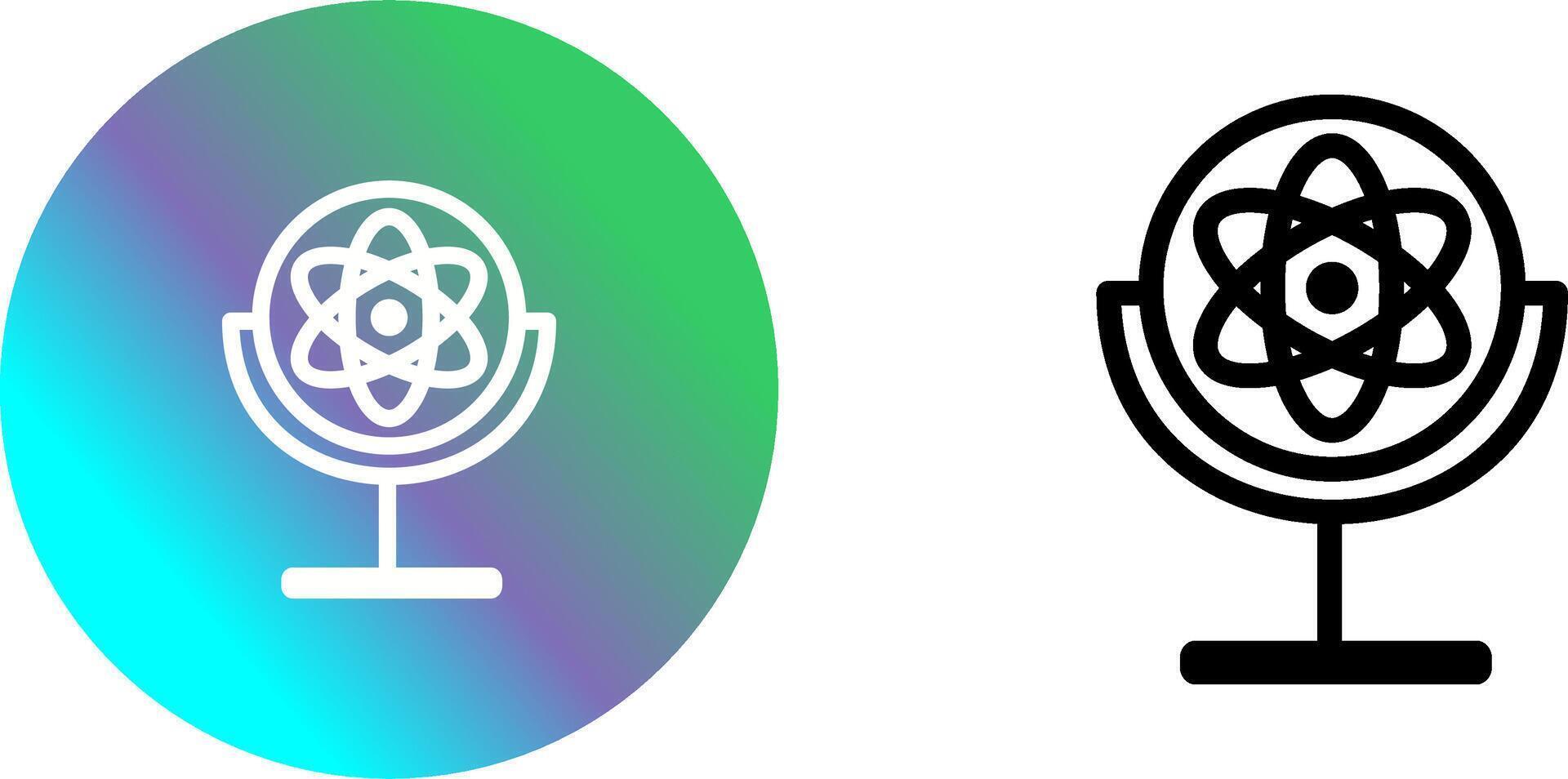 Gyroscope Icon Design vector